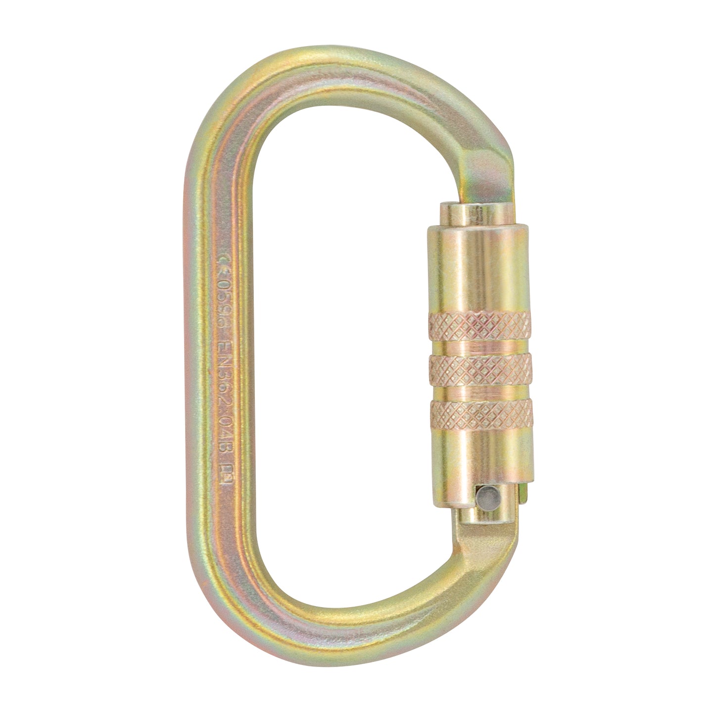 Stahlkarabiner - Versetzter Ovalkarabiner – 40 kN