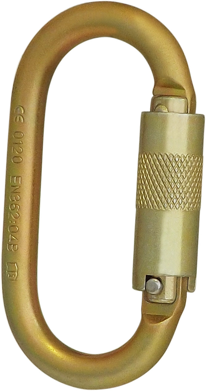 Karabiner aus Stahl - Ovale Karabiner -25kN