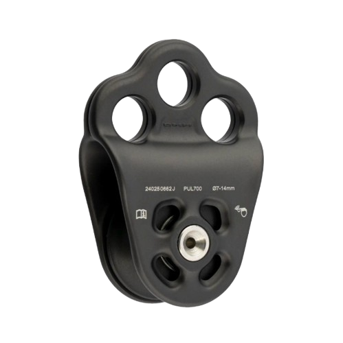DMM Triple Attachment Pulley 2 Rot Seilrolle für Baumpflege und Rigging