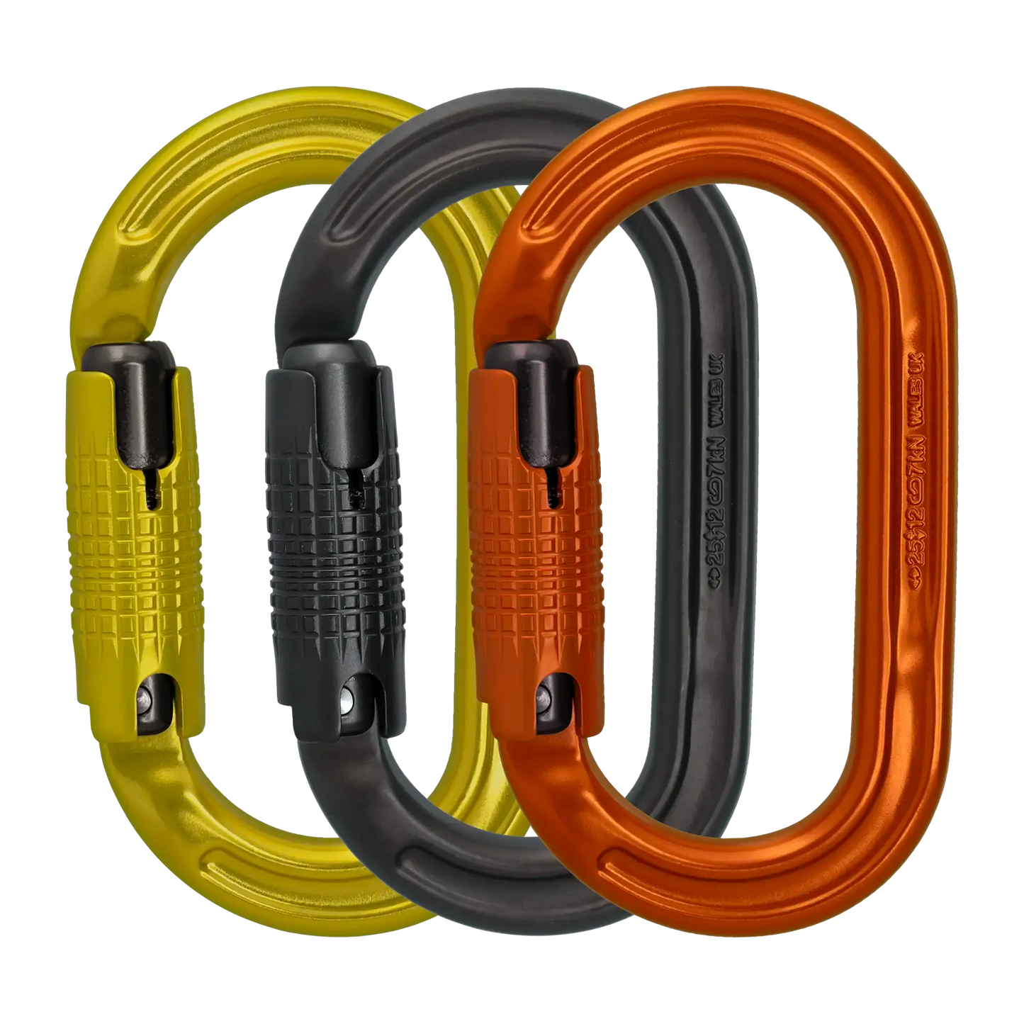 DMM Ultra O Locksafe Farbe-Set Karabiner für Baumpflege