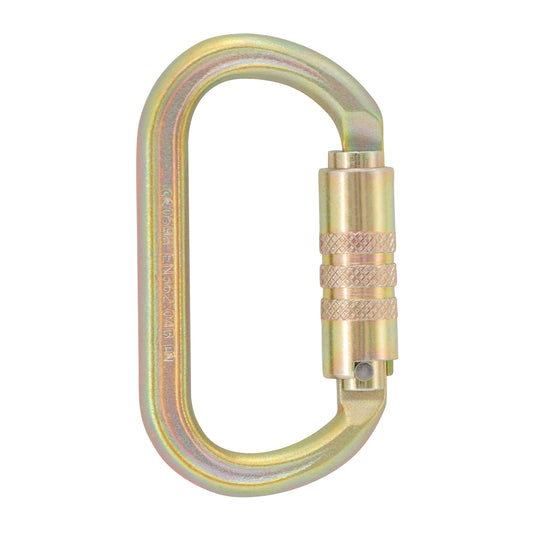 Stahlkarabiner - Versetzter Ovalkarabiner – 40 kN