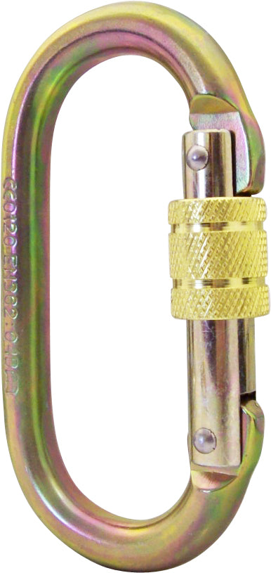 Karabiner aus Stahl - Ovale Karabiner -25kN