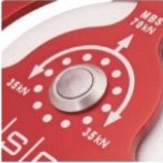 Prusik - Kleine Doppelrolle mit Riemenscheibe - 40 kN