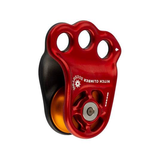 DMM Hitch Climber Eccentric – rot/grau