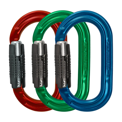 DMM Ultra O Locksafe Farbe-Set Karabiner für Baumpflege