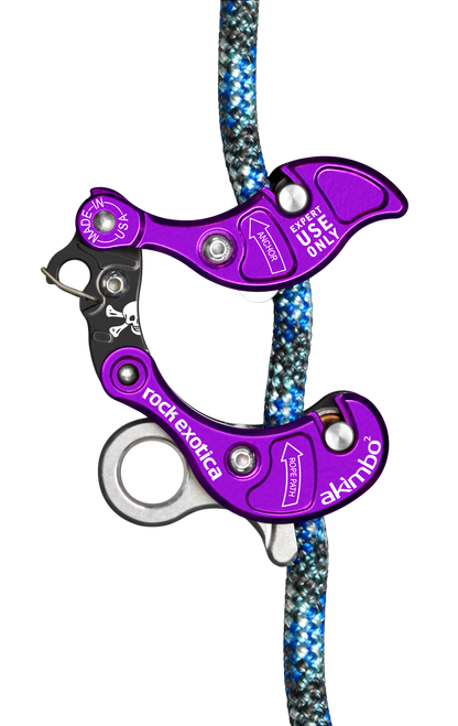 Rock Exotica Akimbo² RG81 am Seil – Anwendungsansicht