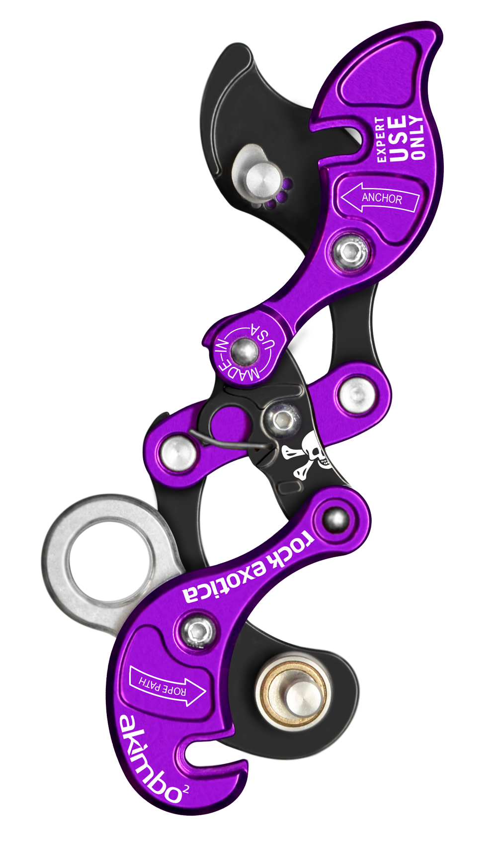 Rock Exotica Akimbo² RG81 in geöffneter Ansicht, violett
